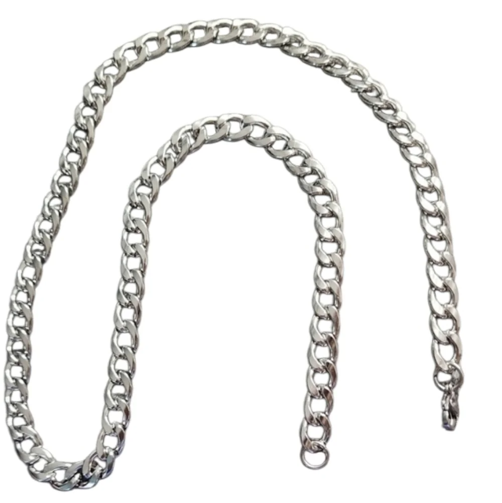 Men's Stainless Steel Curb Chain Necklace 7mm